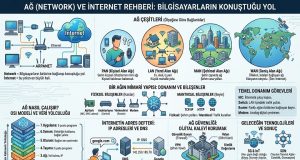 Ağ (Network) Nedir? Verinin Fiziksel ve Dijital Yolculuğu
