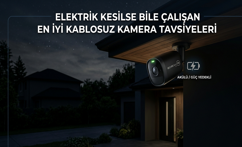 Elektrik Kesilse Bile Çalışan En İyi Kablosuz Kamera Tavsiyeleri
